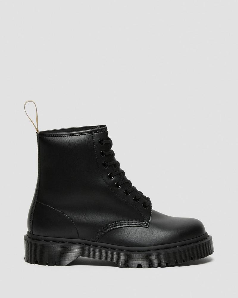 Dr Martens Vegan 1460 Bex Mono Veterlaarzen Heren Zwart | NL 267YXF